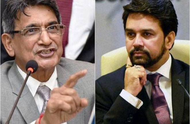 लोढ़ा कमिटी ने BCCI को दिया एक और झटका