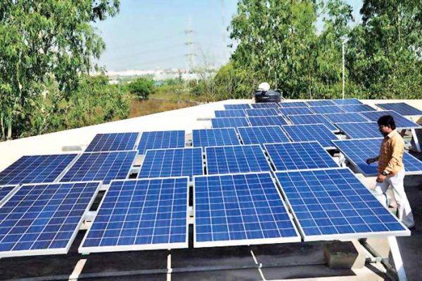 1 लाख मेगावाट सौर ऊर्जा के उत्पादन का लक्ष्य