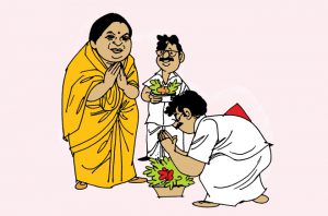 अम्मा के सच्चे भक्त