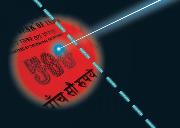 नकली नोटों को असली बनाने की शातिर चाल